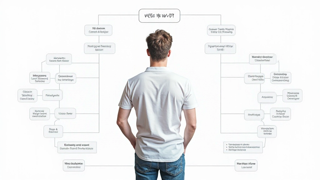 Websitestructuur visualisatie met duidelijke hiërarchie en navigatiepaden