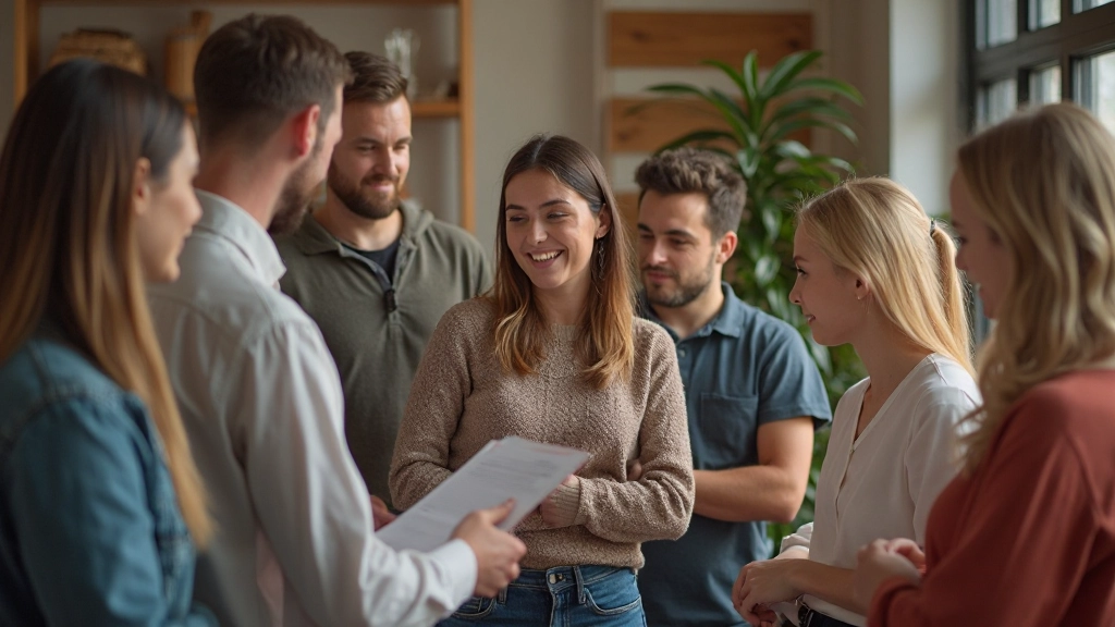 Diverse team van maatschappelijke organisatie werkt samen